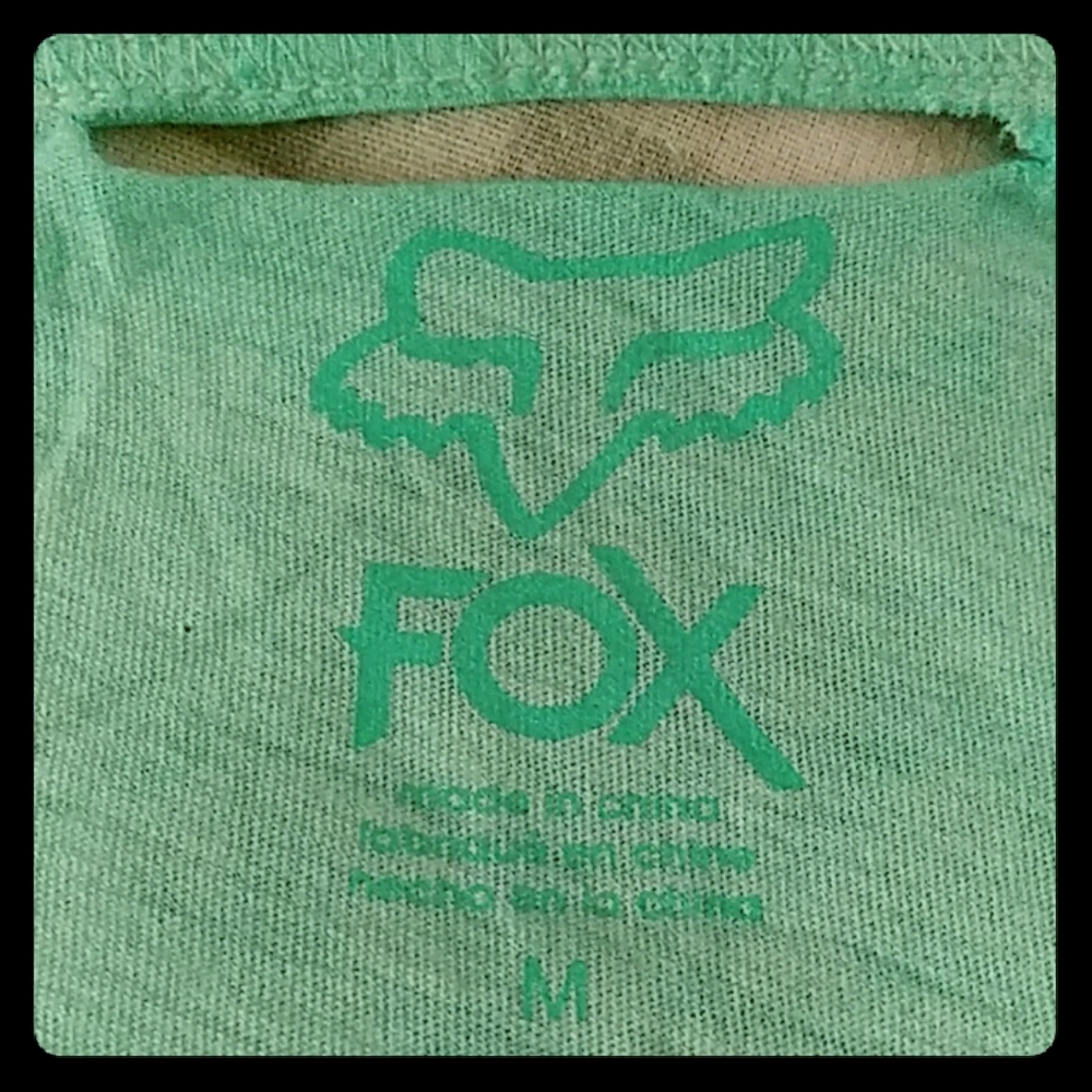 Womens Fox Motocross Mint Backless Tee